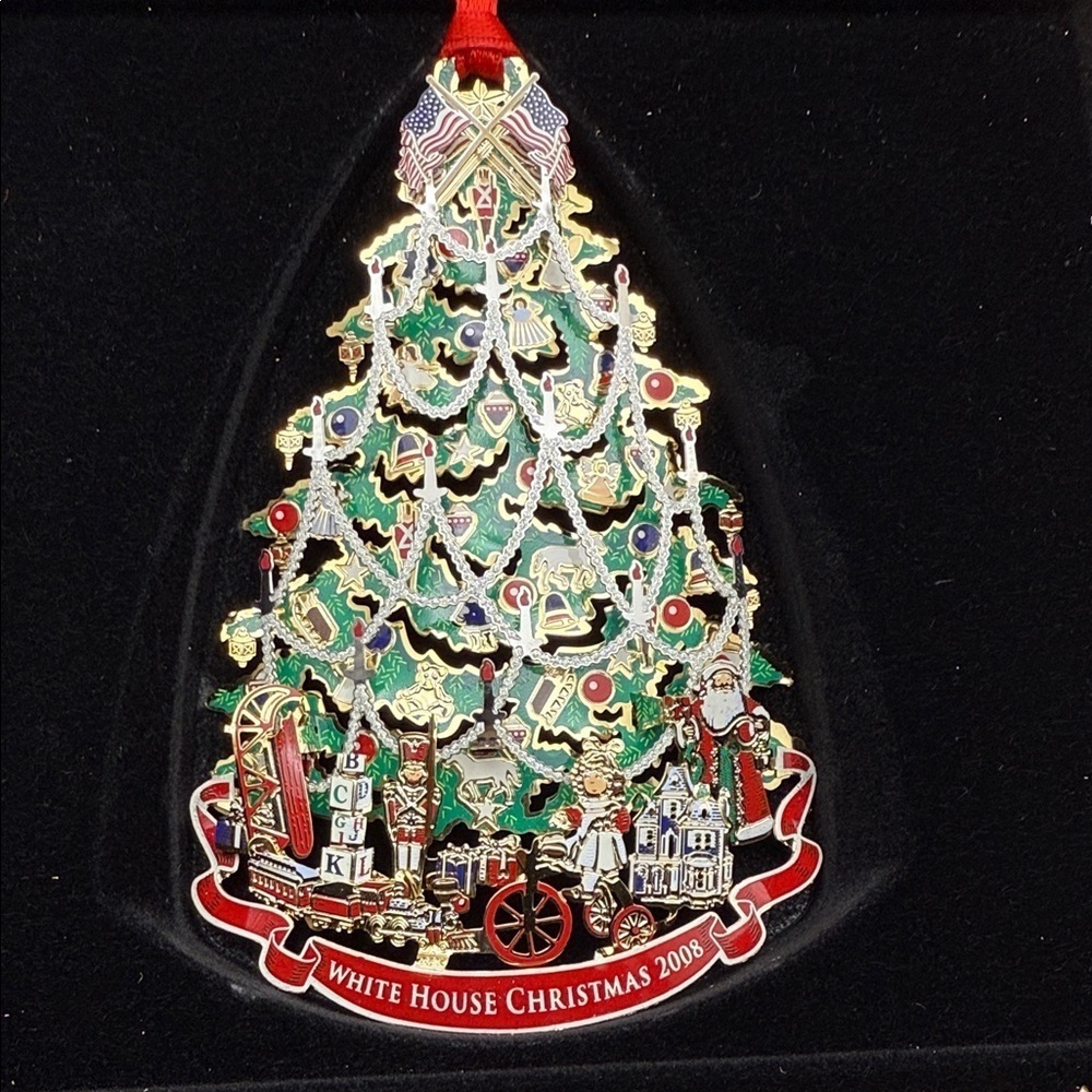 2008 White House Historical Association Christmas Ornament - Picture 4 of 6